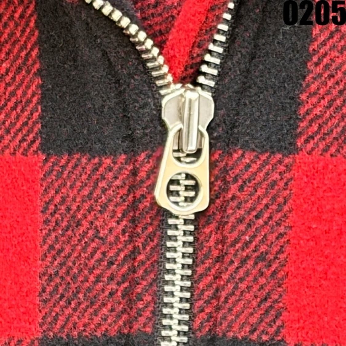 산드로 체크 패턴 울 바이커 자켓 38 0205  상품이미지2