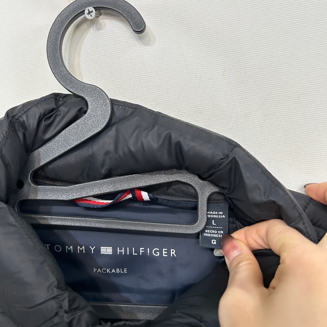 타미힐피거 남성 경량패딩 L  상품이미지2