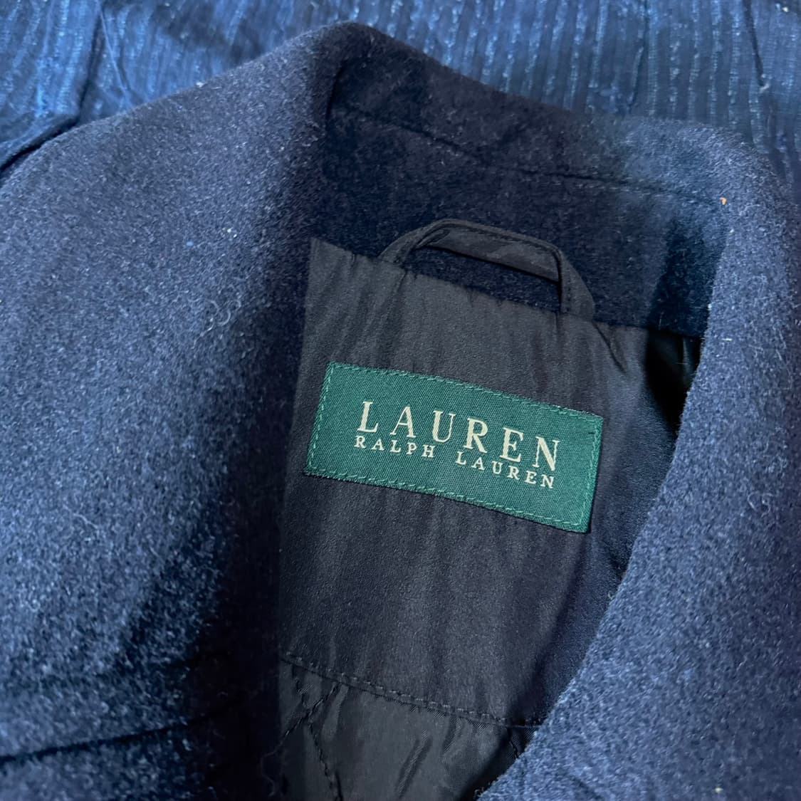 로렌 랄프로렌 울 블랜드 피코트 40S 상품이미지5