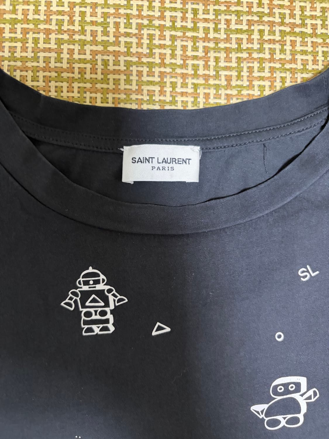 Saint Laurent Robot Printed T-Shirt 상품이미지2