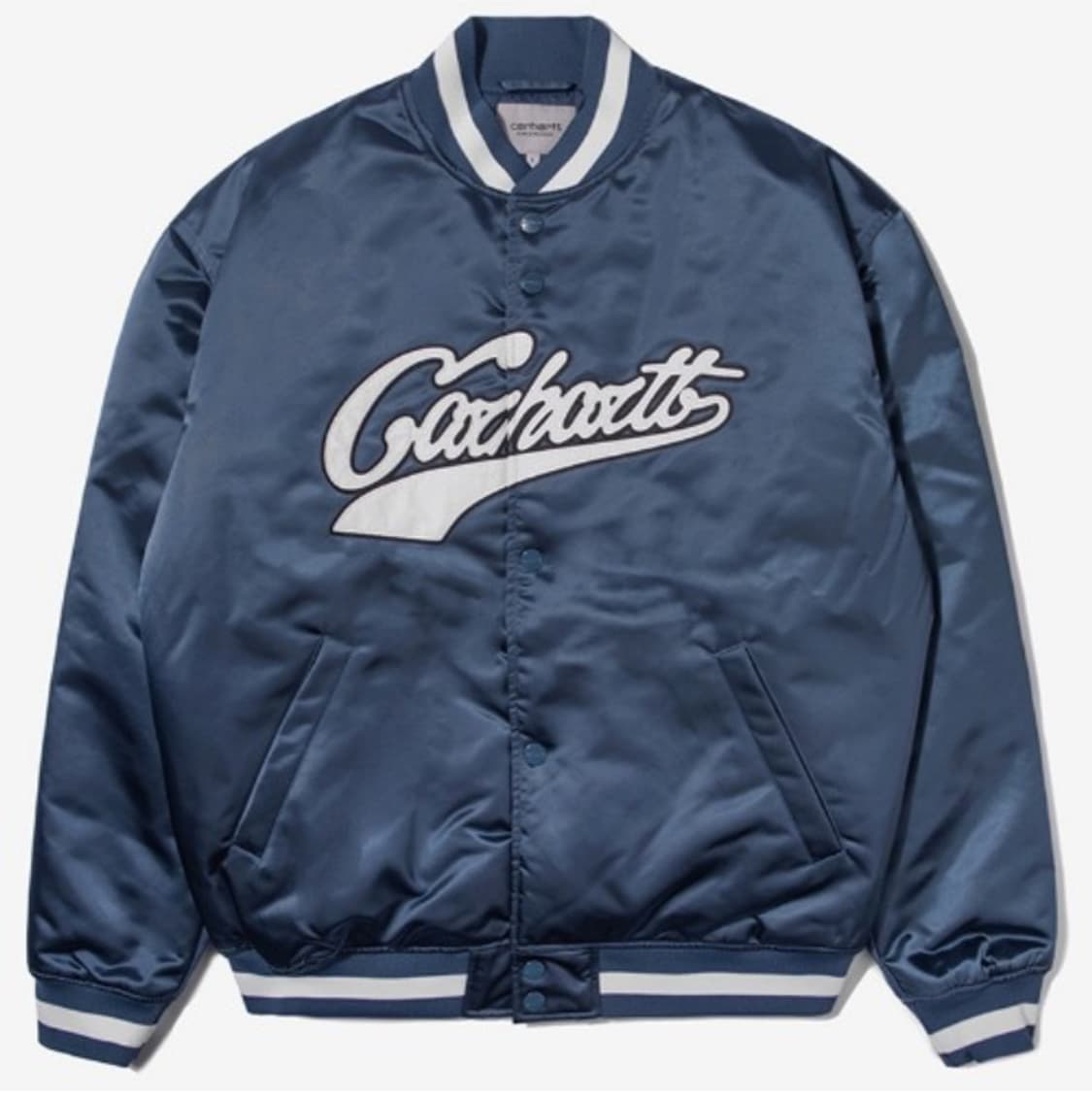 칼하트wip 리그 자켓 스타디움자켓 바시티자켓 네이비 S 상품이미지4