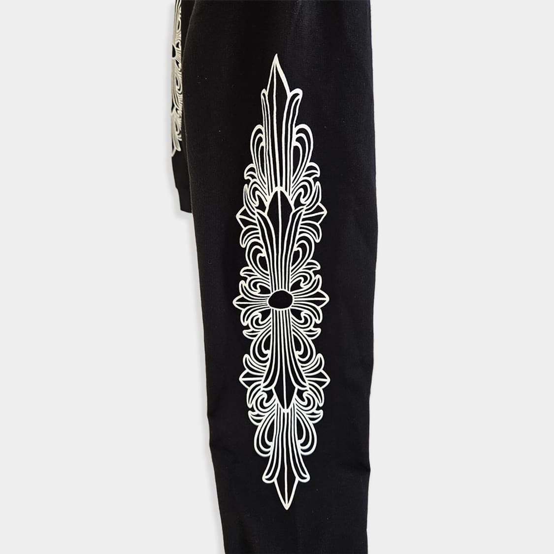 [XXL] 미사용 크롬하츠 말발굽 홀스슈 후드집업 블랙 C0106C057 상품이미지5