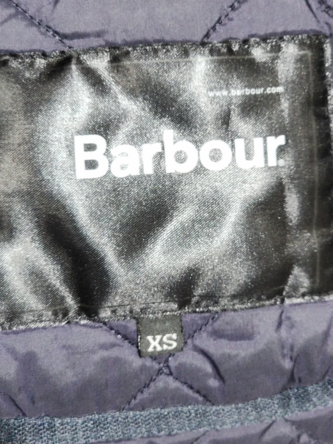 (L) 바버 퀼팅자켓 네이비 누빔점퍼 캐주얼 퀄팅자켓 상품이미지4