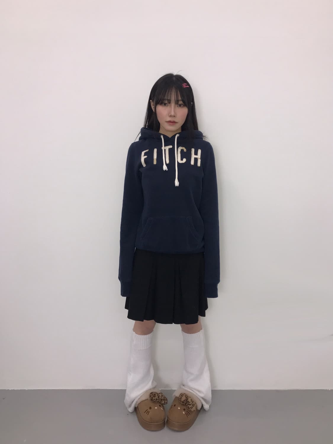 Abercrombie & Fitch Heritage Logo Hoodie 상품이미지2