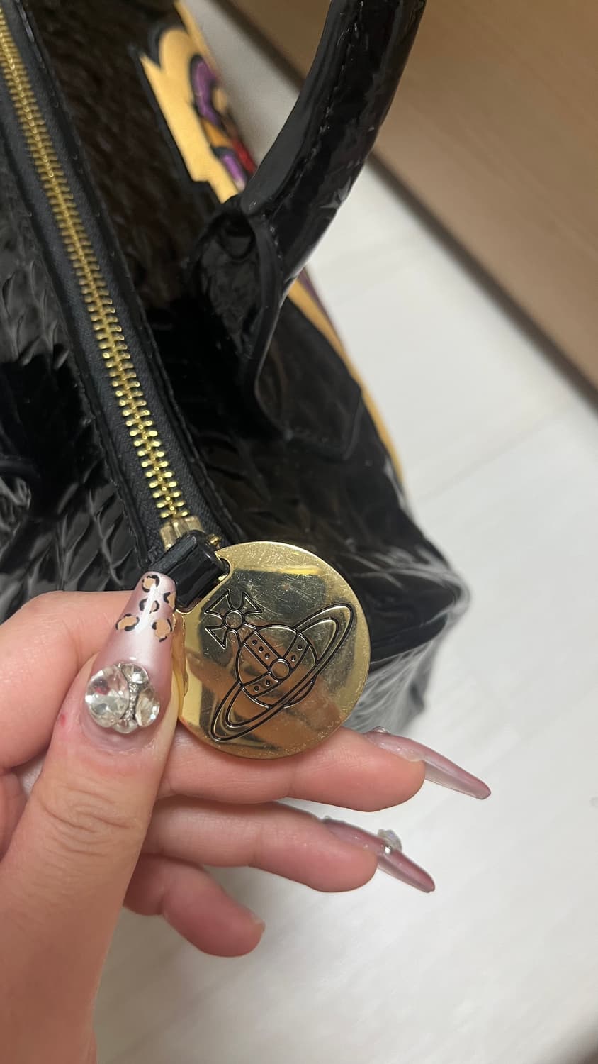 비비안웨스트우드 00s 페이던트 볼링백 상품이미지2