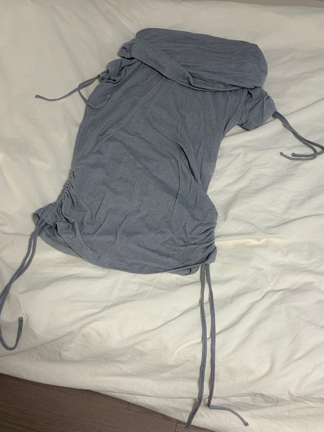 kanari 카나리 오프숄더 셔링 원피스 상품이미지5