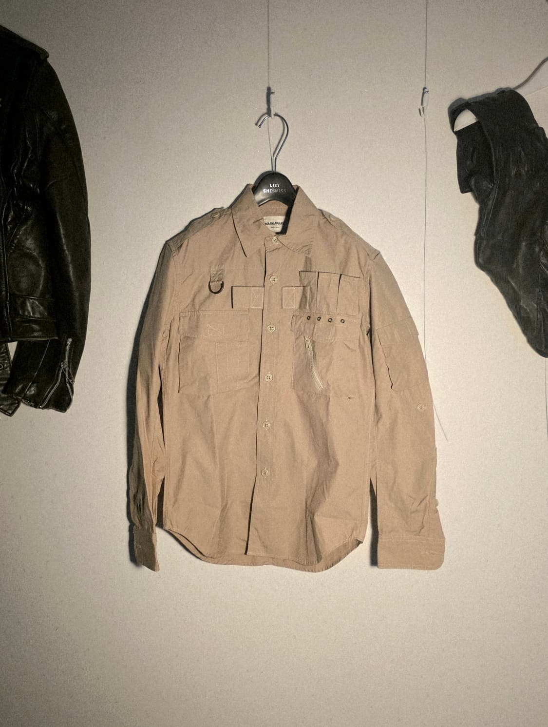 Markaware military beige shirt 상품이미지3
