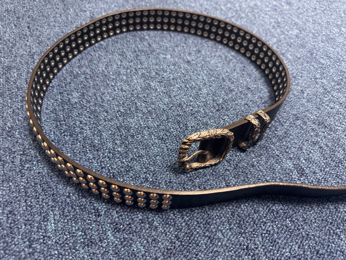 파아카이브 스터드 스네이크 벨트 1사이즈 상품이미지1