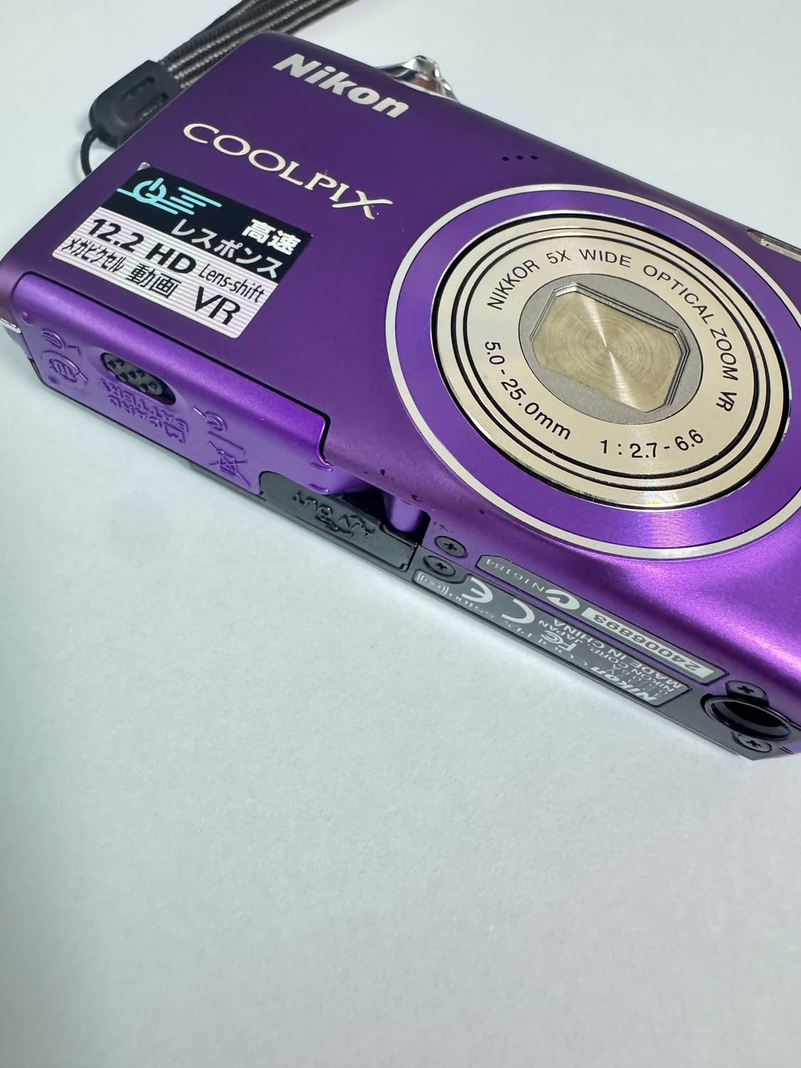 츄 디카) 민트급! 니콘 쿨픽스 nikon coolpix s5100 보라 상품이미지4