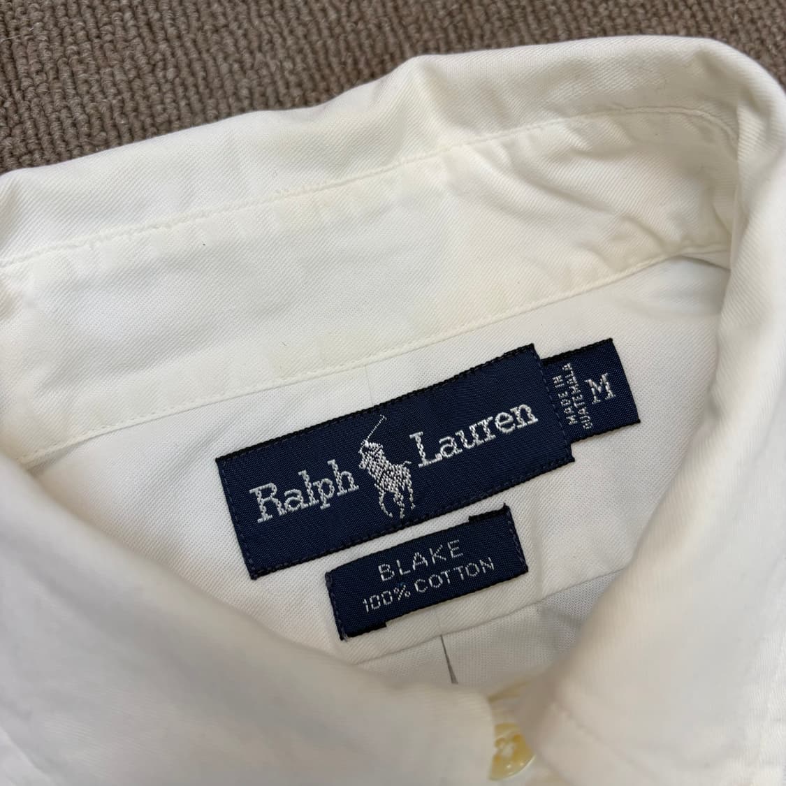 polo BLAKE 랄프로렌 폴로 블레이크핏 화이트 옥스포드 셔츠 상품이미지2