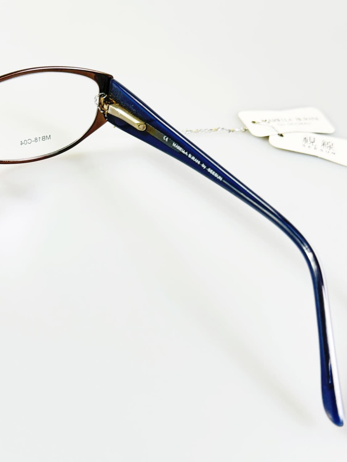 MARIELLA BURANI 퓨어 티타늄 슬림 스퀘어 빈티지 안경 상품이미지6