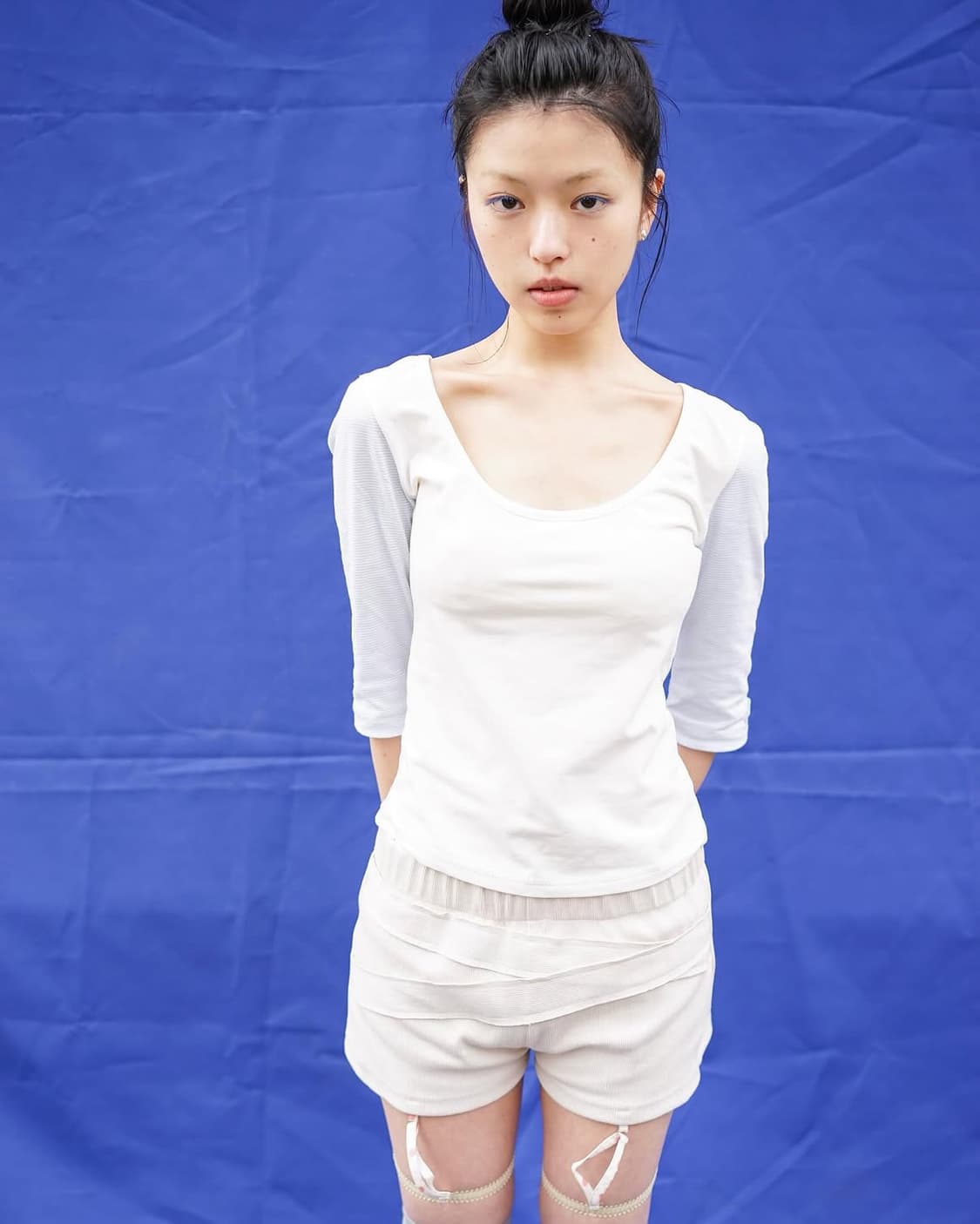 OSHIGH 오스하이 가터 쇼츠 베이비옐로우 상품이미지4