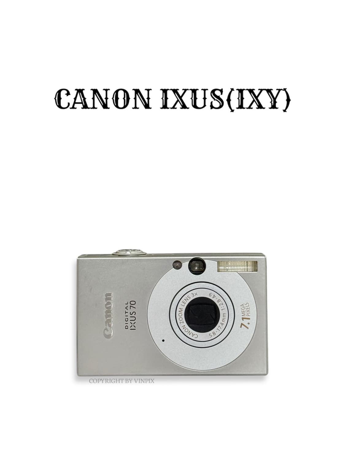 캐논 익서스 70(ixus 70) 디지털 카메라 디카 상품이미지1