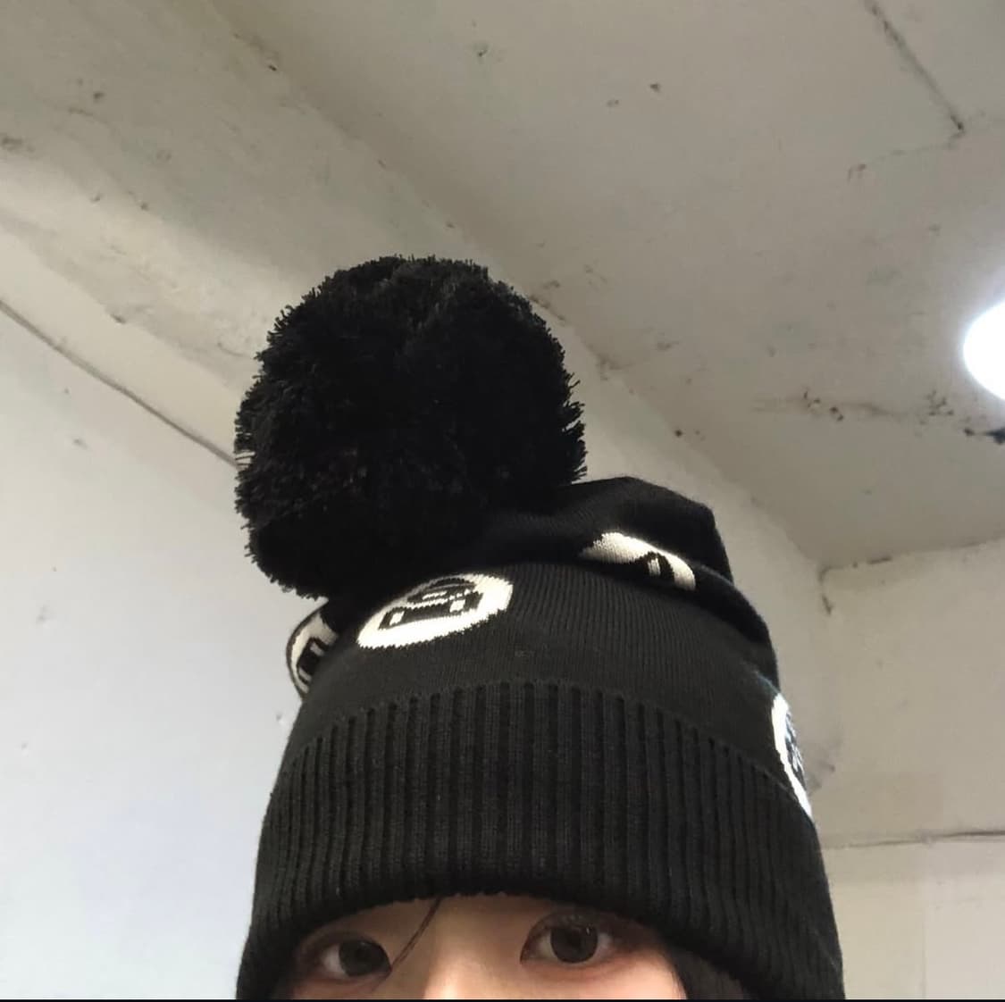 베이프 베이비마일로 폼폼 비니 방울 비니 상품이미지1