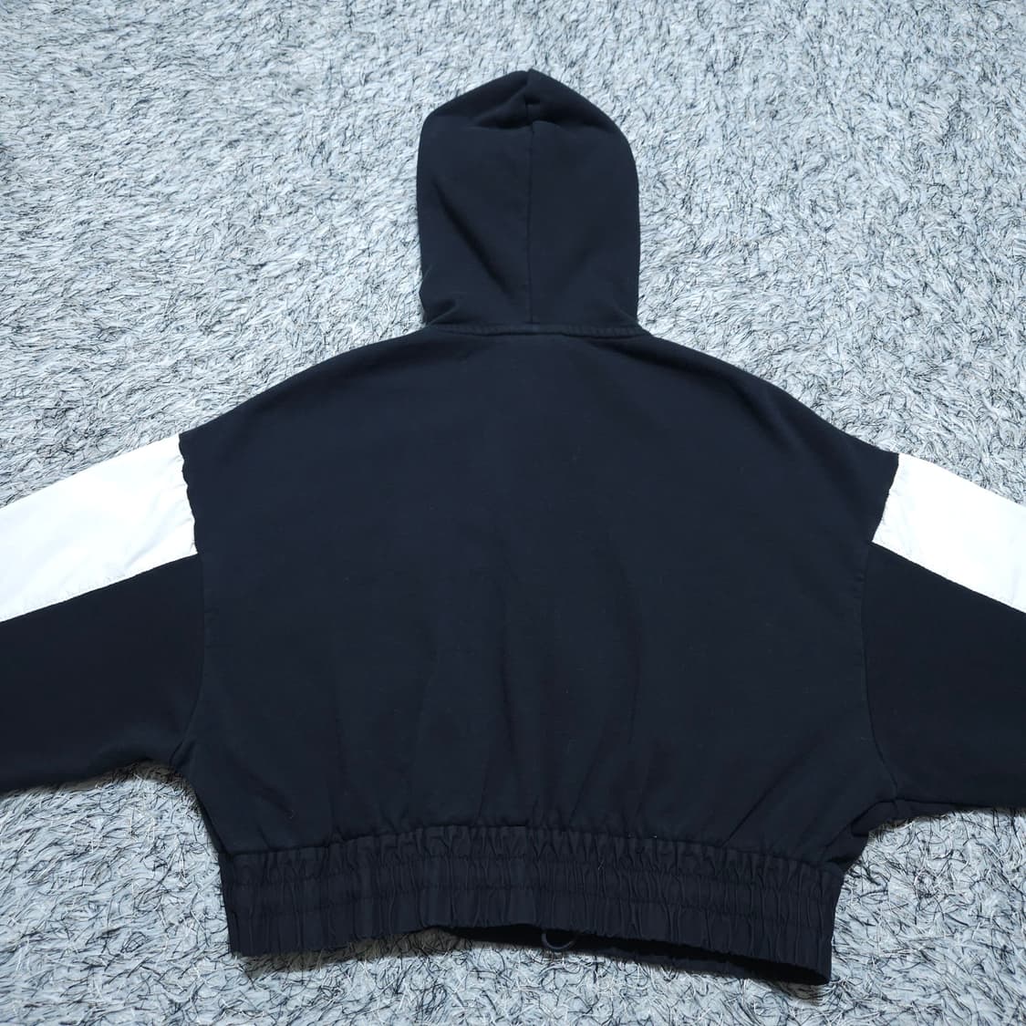 나이키) S 여자 하프집업 오버사이즈 크롭후드티 / 왕눈이샵 상품이미지6