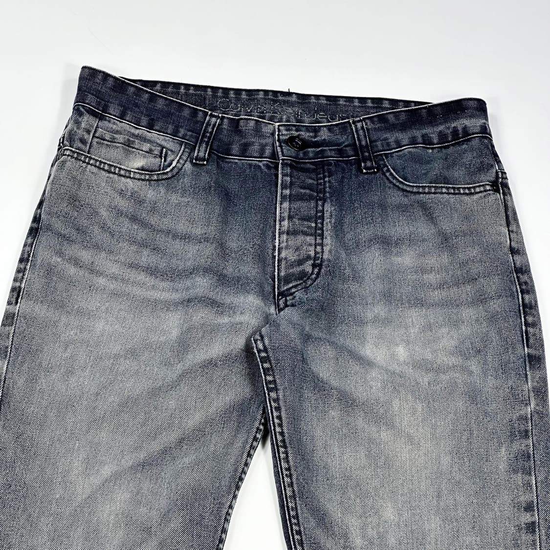 캘빈클라인 CK 워싱 슬림 스트레이트 데님 팬츠 (31인치) 상품이미지4