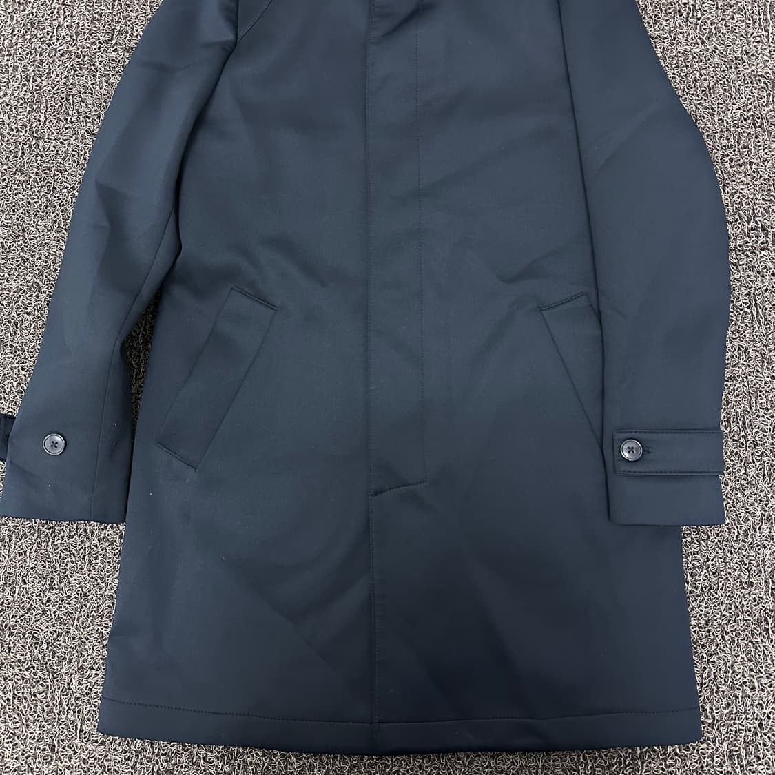 ZARA MAN 자라 남성 롱 코트 네이비 상품이미지3