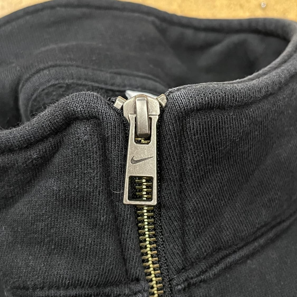 [정품/L] 나이키 블랙 하프집업 맨투맨 b16 상품이미지7