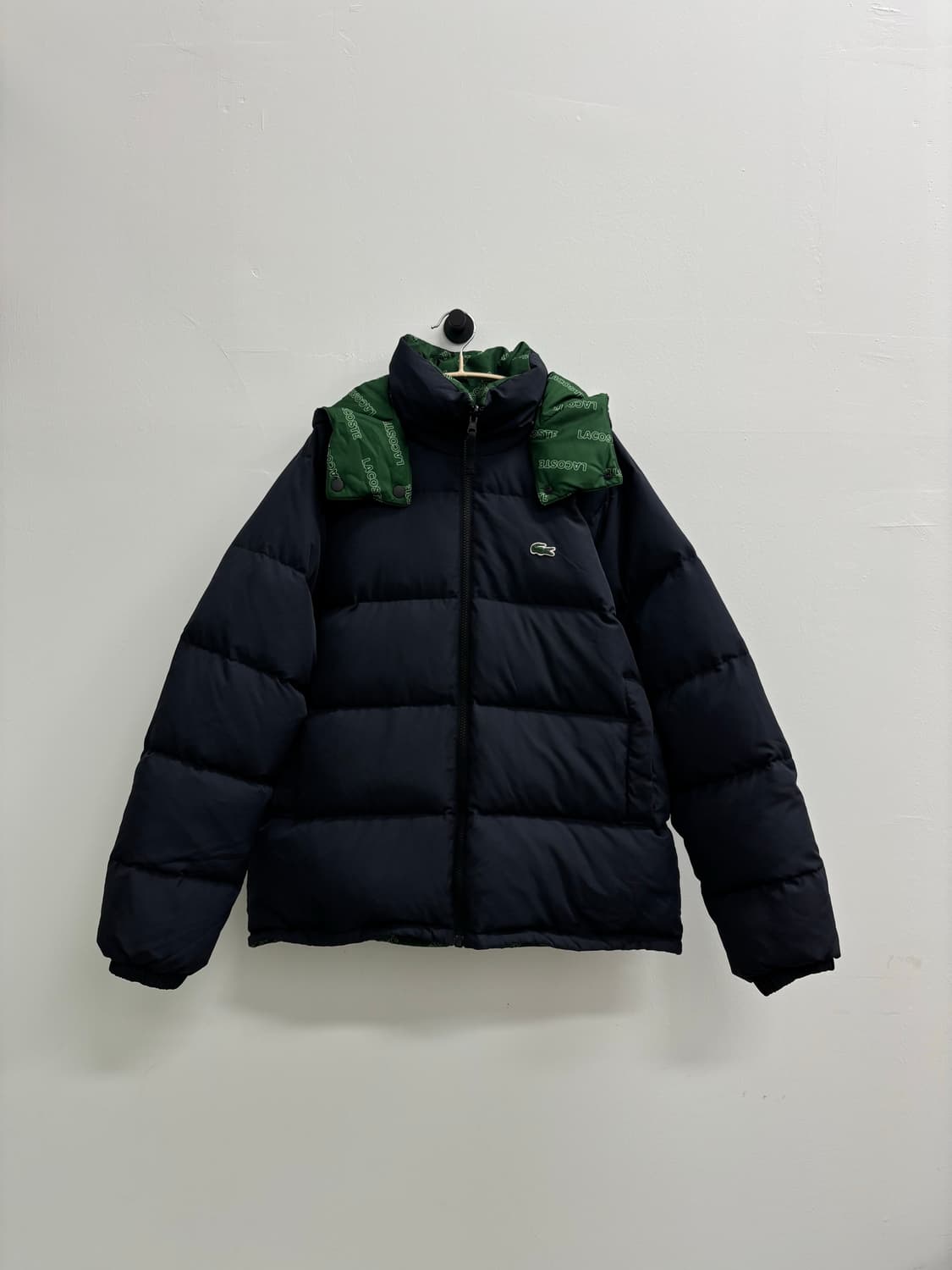 라코스테 LACOSTE 리버서블 패딩 자켓 상품이미지3