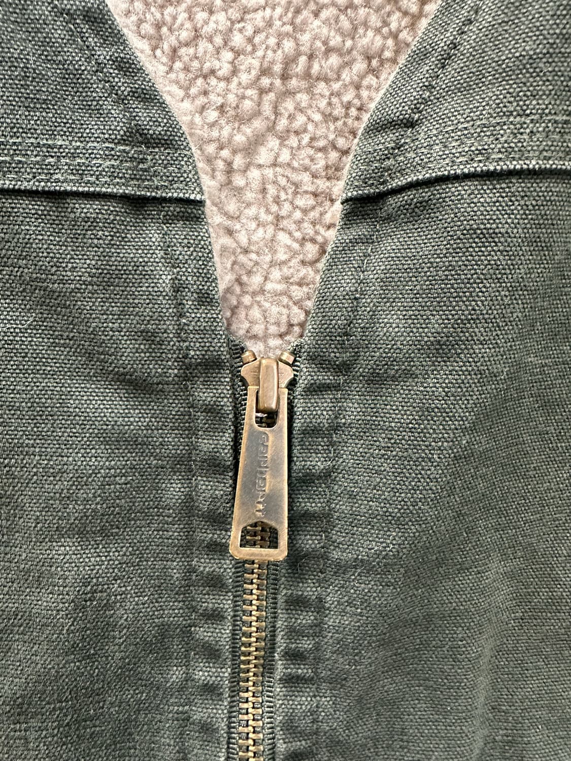 (2XL)칼하트 V26 쉐르파 워크 베스트 모스그린 상품이미지3