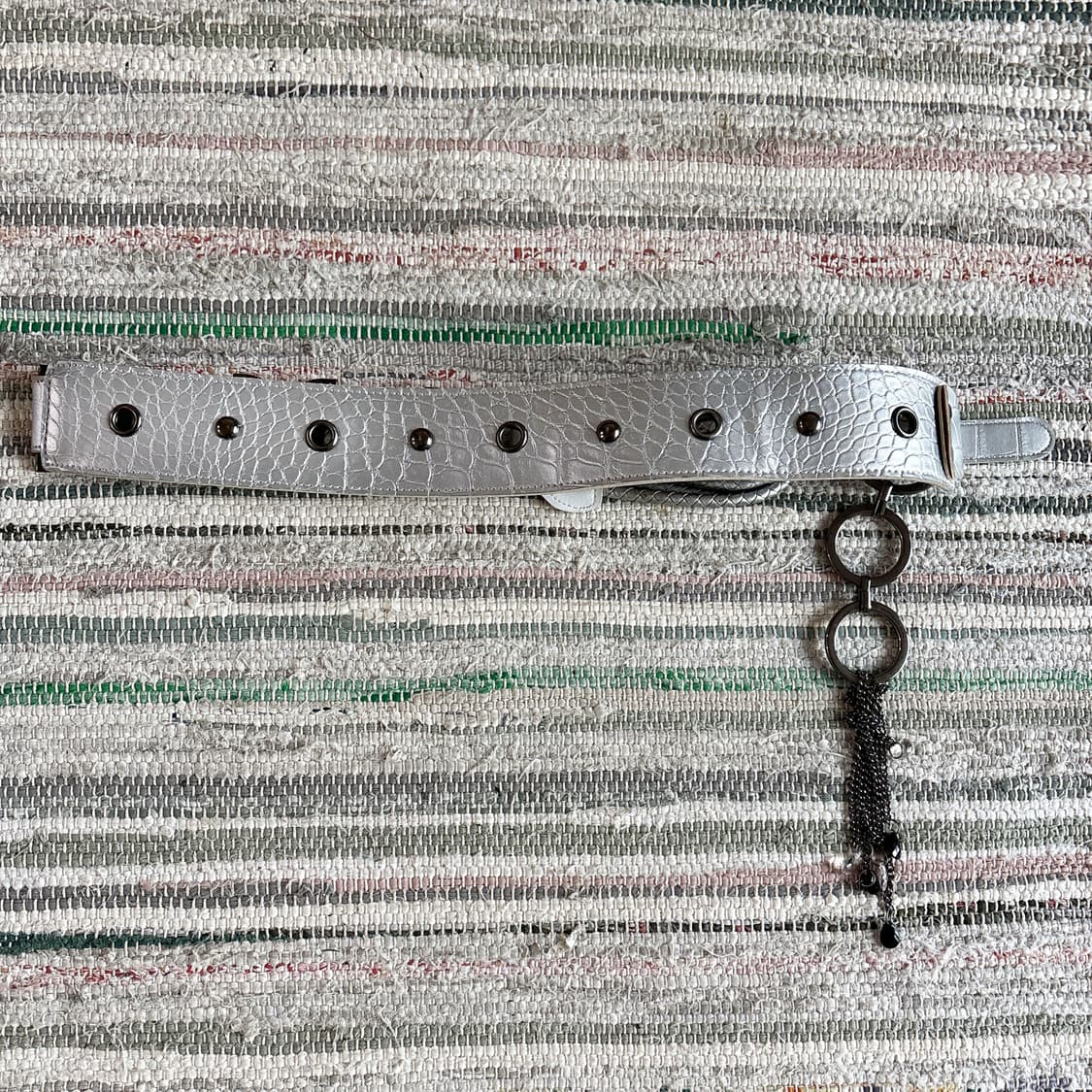Metal Silver Belt 상품이미지2