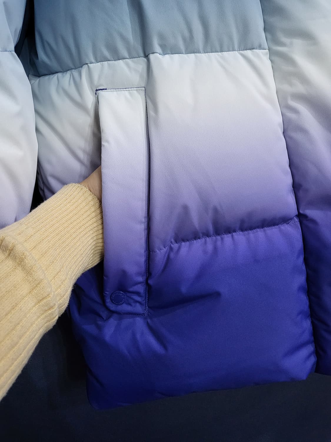 디스커버리 덕다운 넥패딩(새상품) 상품이미지5