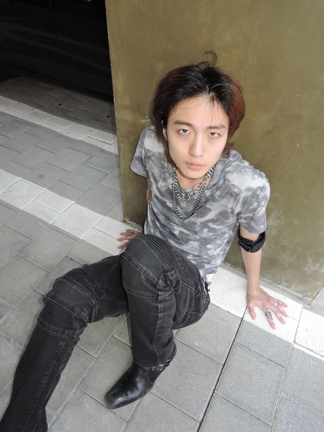 Smoke Pattern T-shirt 상품이미지3