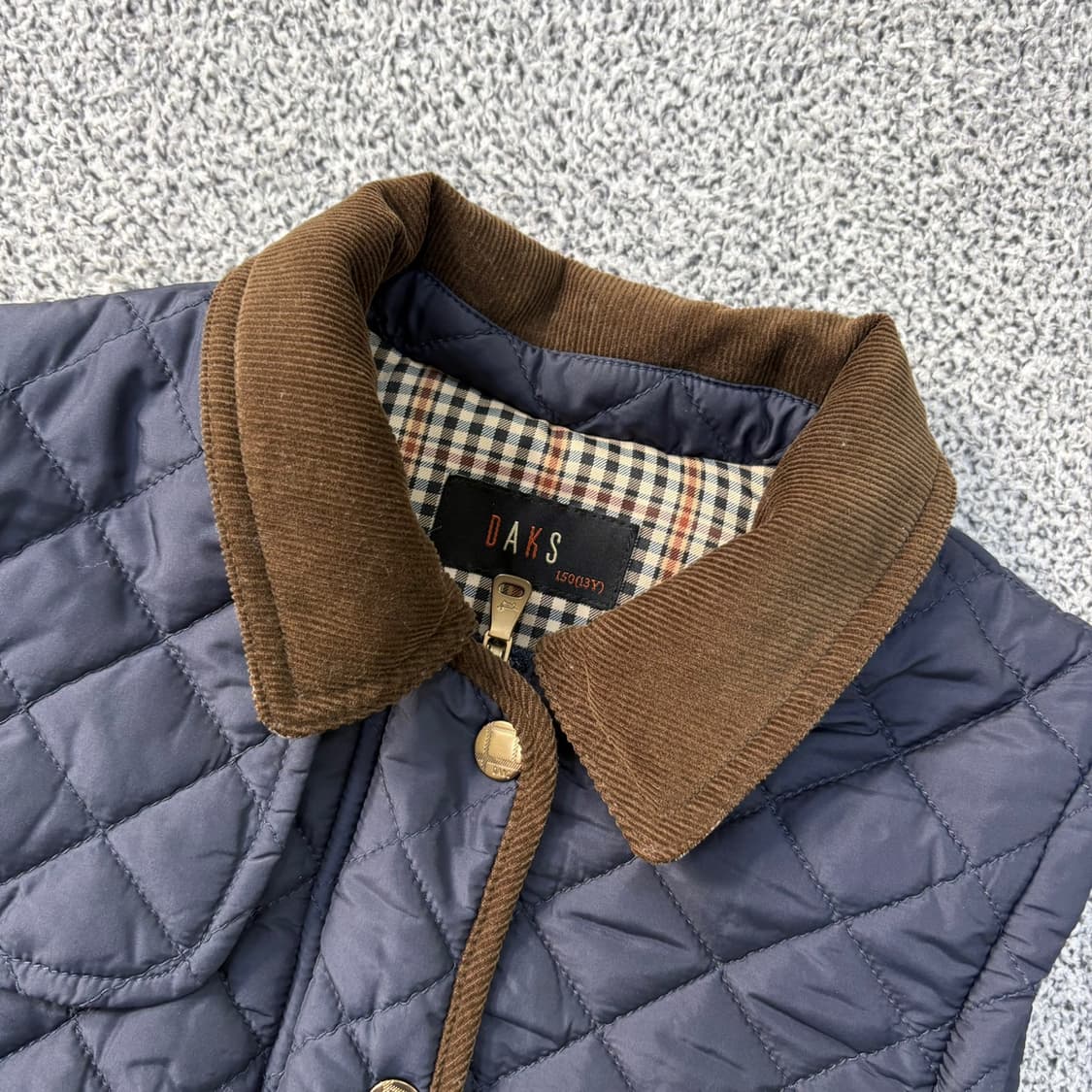 150 닥스 키즈 퀄팅 조끼 베스트 0421J 상품이미지2