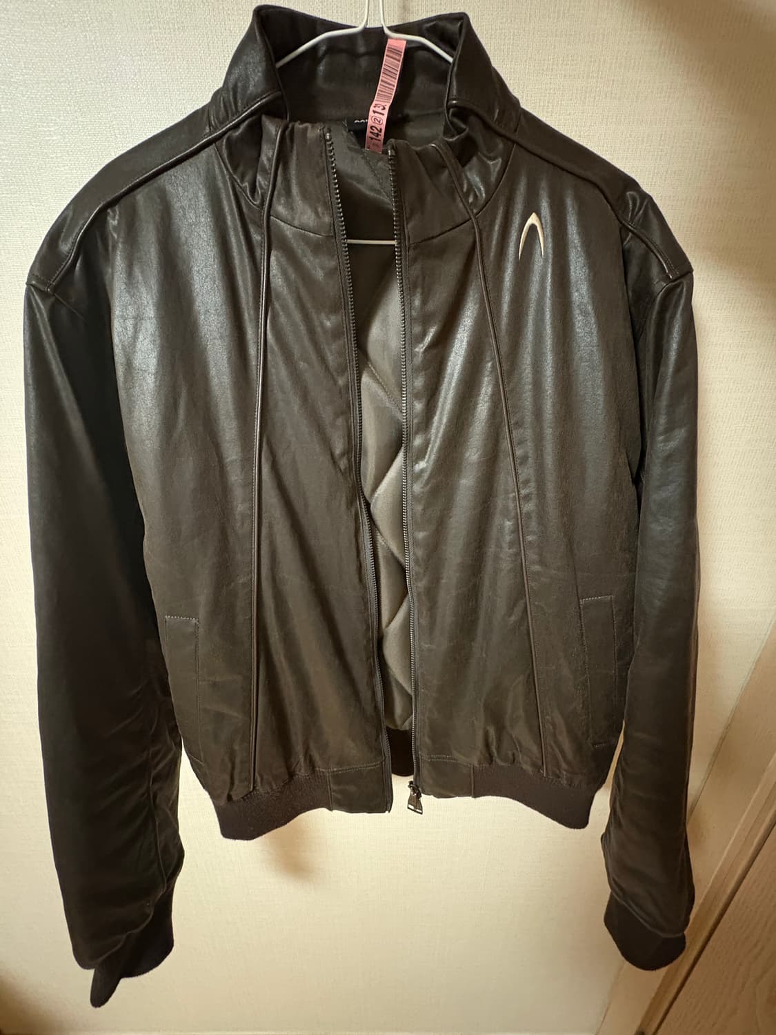 아캄 piping leather jacket / 아캄 레더 자켓 상품이미지3