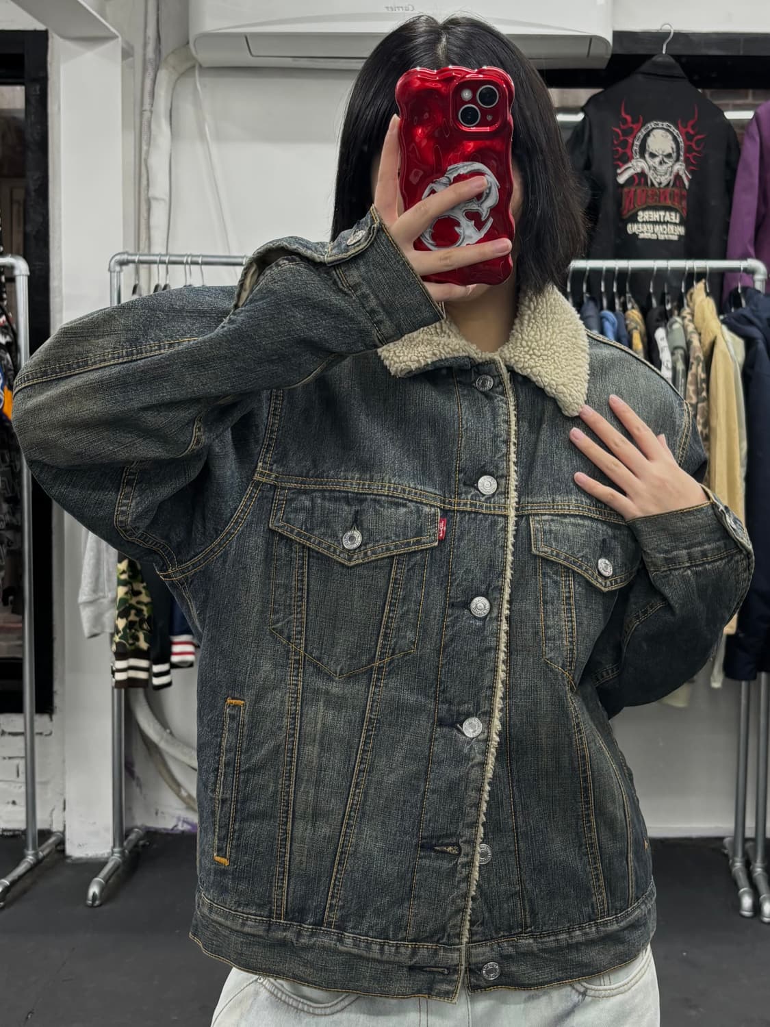 리바이스 쉐르파 데님 자켓 상품이미지4