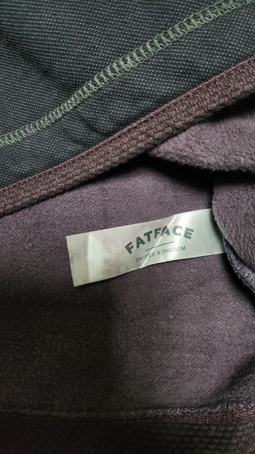 빈티지 FAT FACE 남성 하프넥 티셔츠 네이비 110 상품이미지8