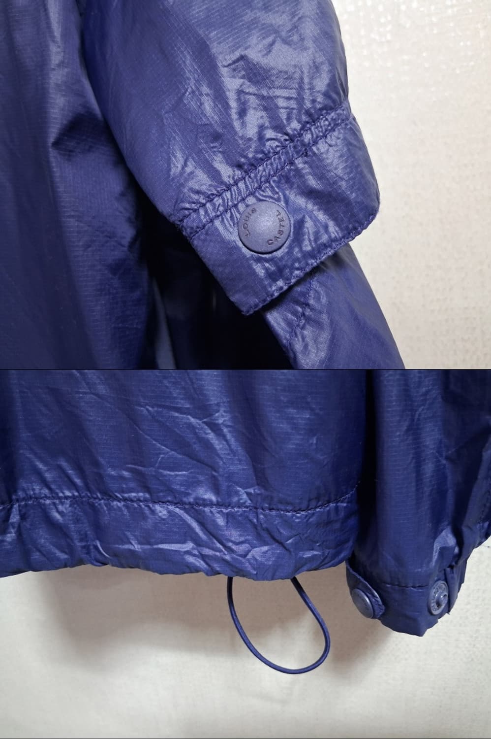 루이까스텔 반집업 2WAY 아노락 바람막이점퍼 컨버터블 남성L 상품이미지6