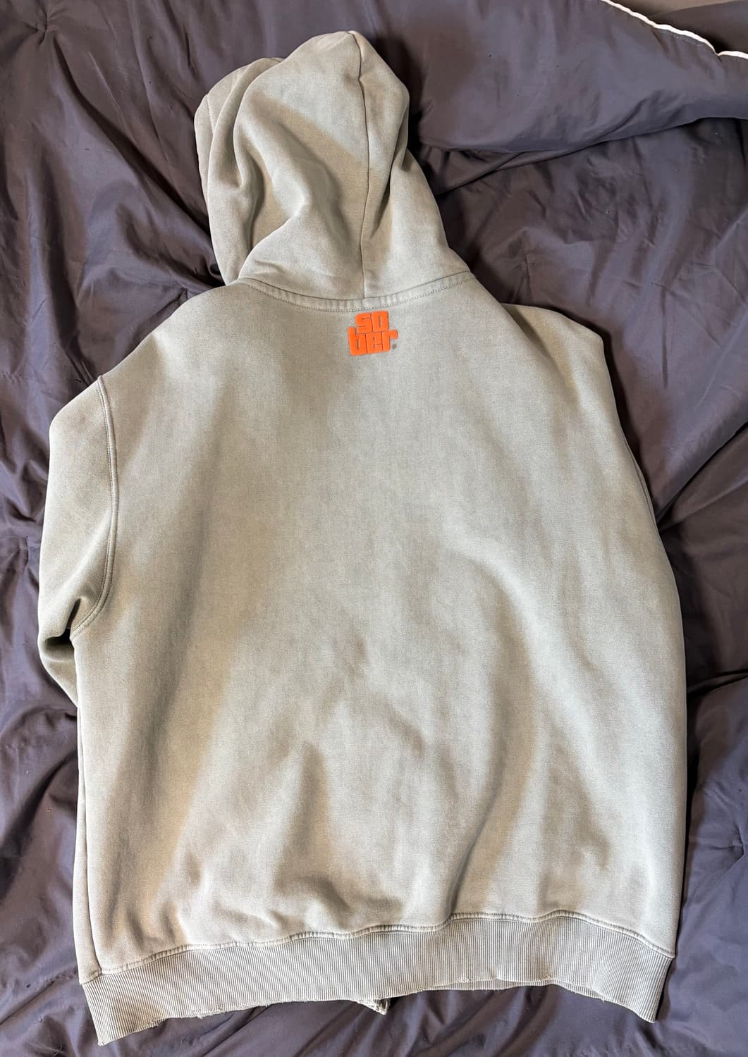 소버샵 후드집업 카키 상품이미지2