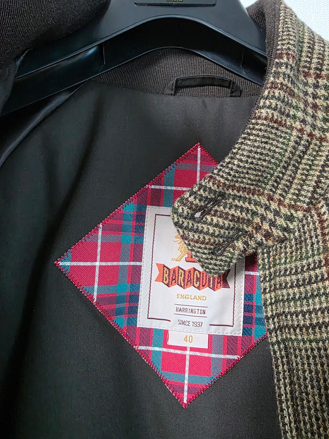 바라쿠타 아브라함문 울 자켓 상품이미지2