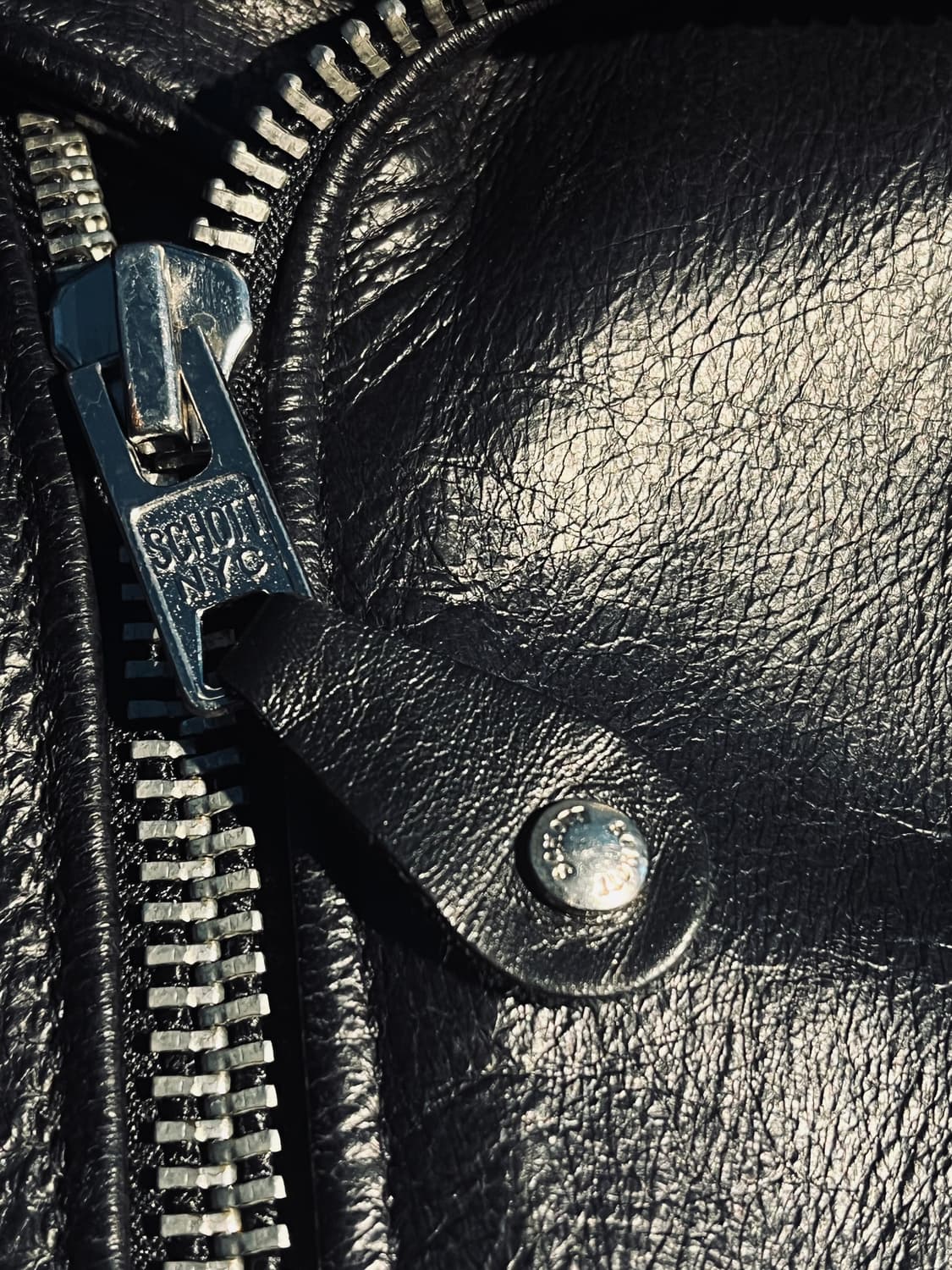 (네고문의 환영)쇼트 Og빈티지 레더자켓 USA 카우하이드 상품이미지4