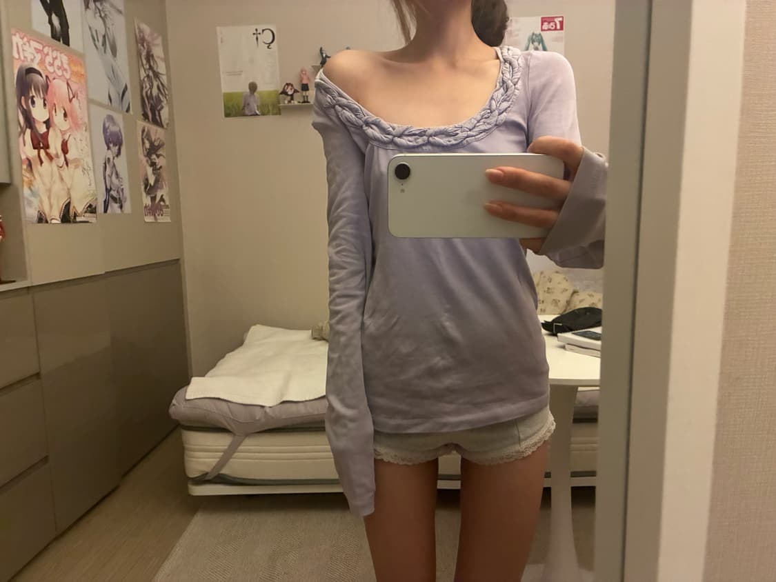 프랑스 빈티지 슬림핏 티 상품이미지1