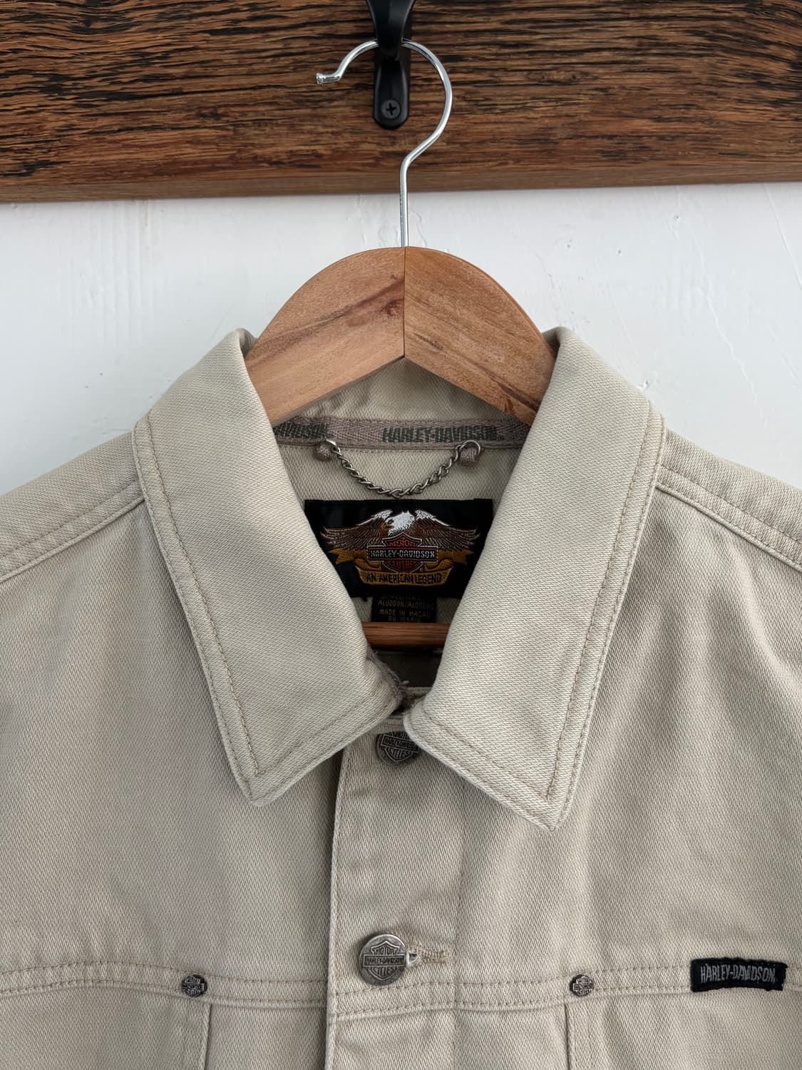 Harley Davidson 할리데이비슨 베이지 트러커 자켓 상품이미지8