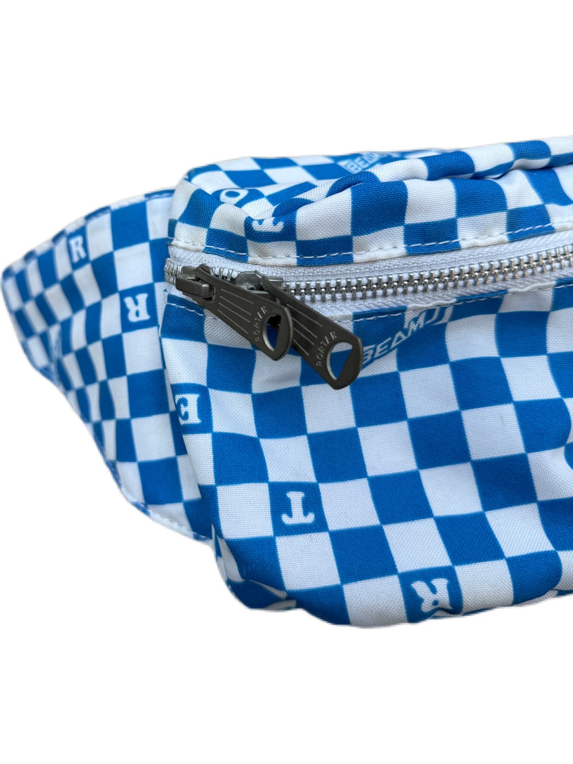 요시다포터 빔즈 체커보드 웨이스트백 상품이미지4