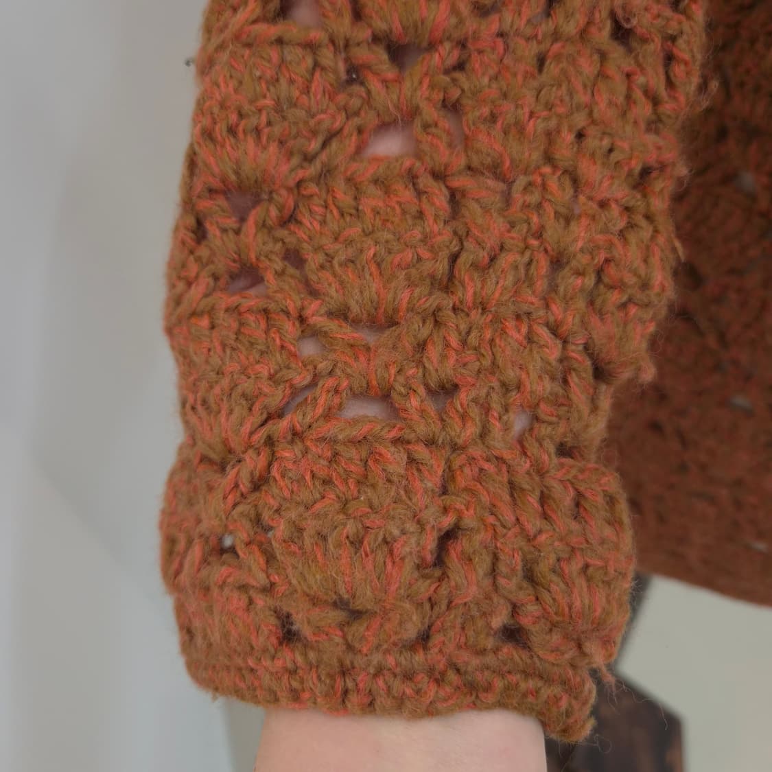 핸드메이드 크로셰 니트 롱 가디건 상품이미지7