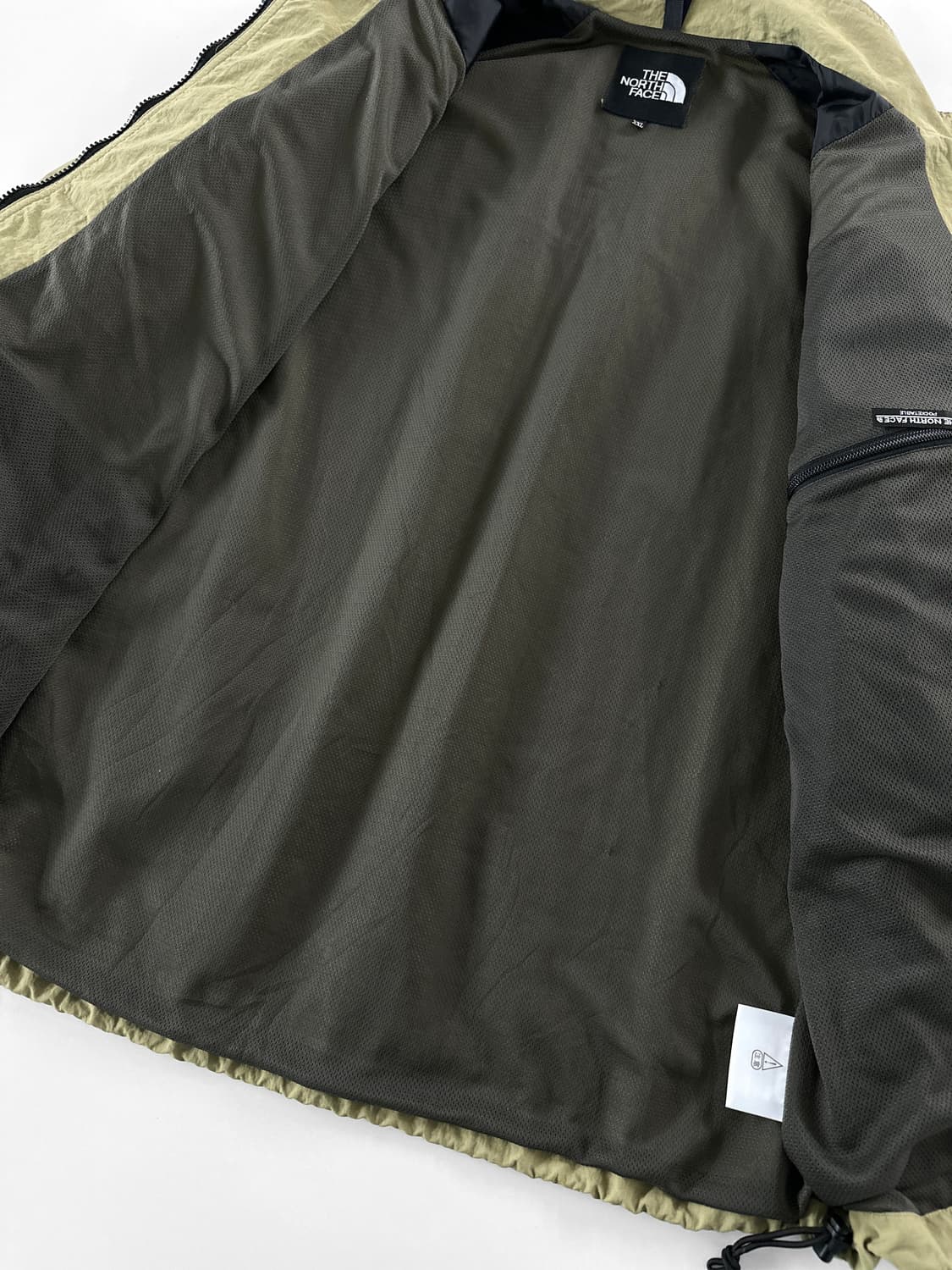 빈티지 노스페이스 올리브 카키 나일론 패커블 자켓 상품이미지6