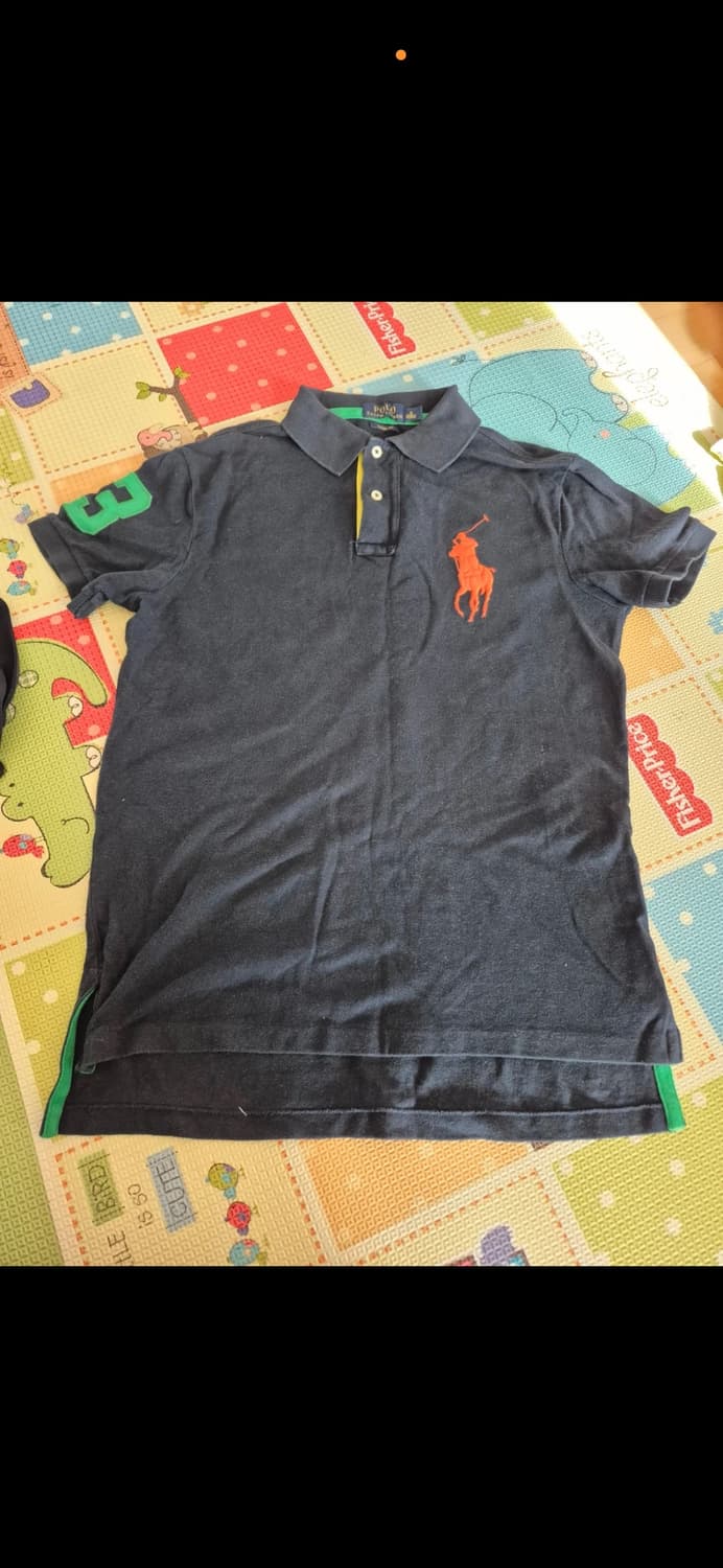 폴로 랄프로렌 네이비 빅포니 카라티 S 상품이미지1