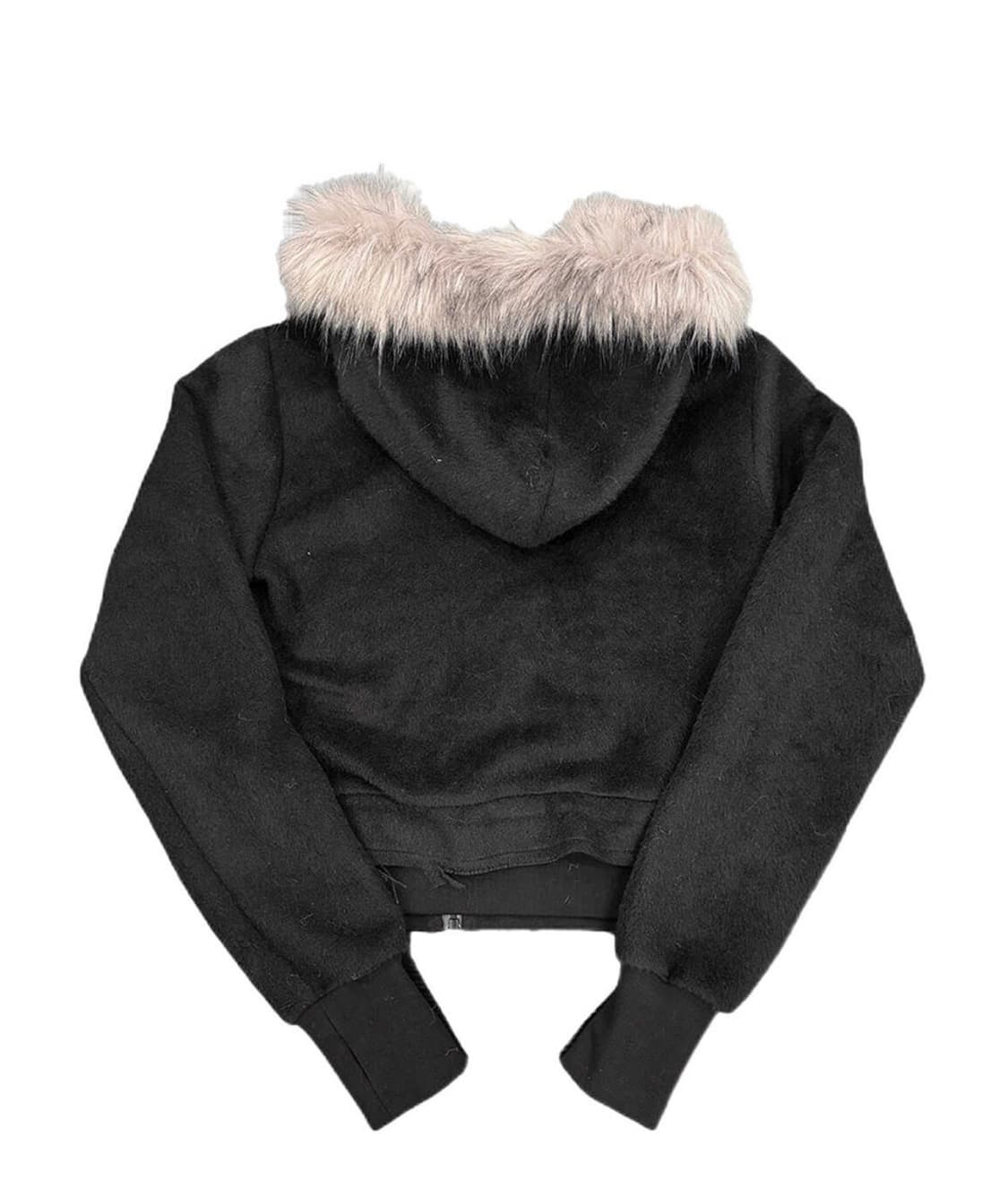 [no E mosen] Cross Print Hoodie zip 상품이미지2