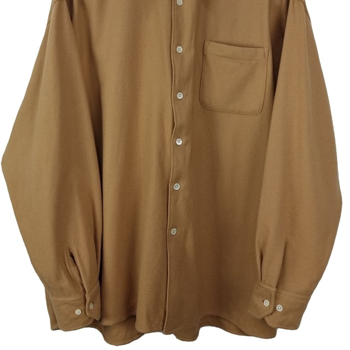 [아워레가시] 캐시미어 블랜디드 버로우드 BD 오버핏 셔츠 P01528 상품이미지5