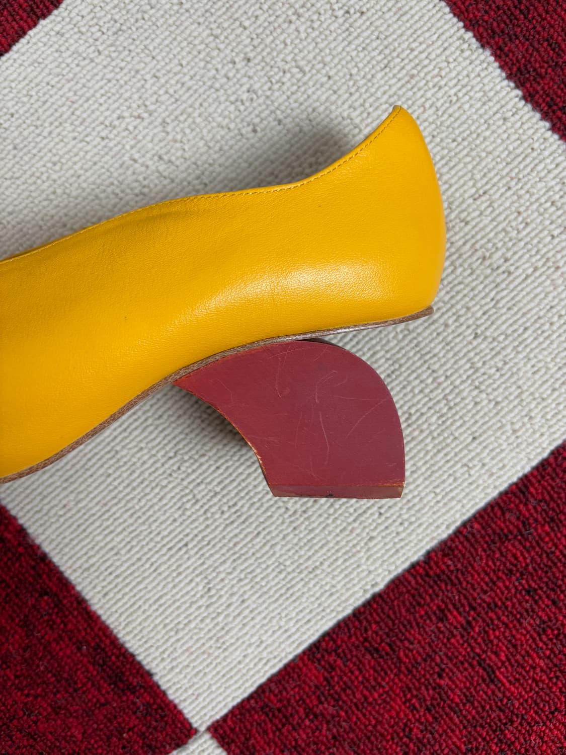 ENFOLD Wood Heel Pumps 상품이미지8