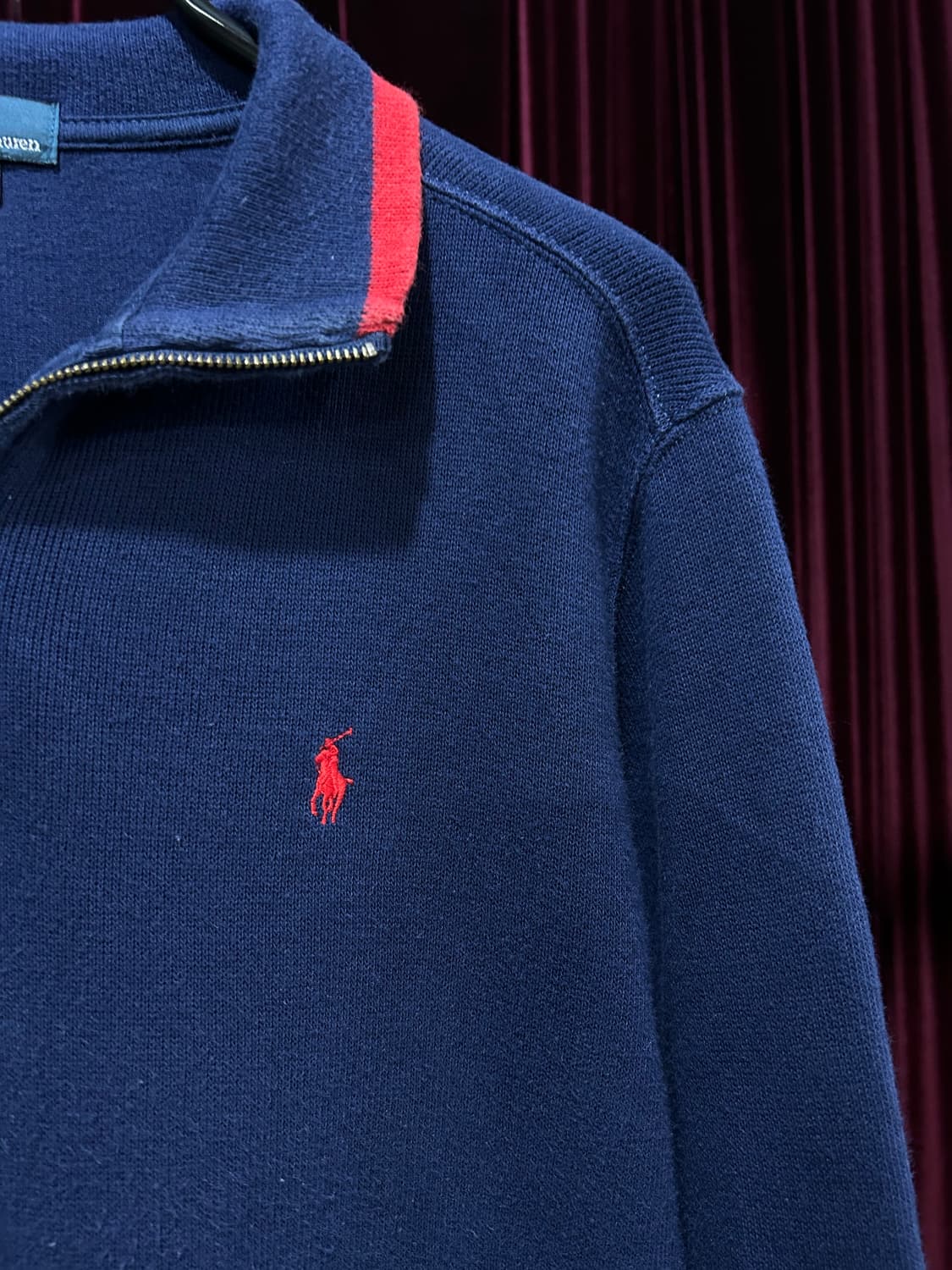 POLO by RALPH LAUREN half zip-up knit 상품이미지4