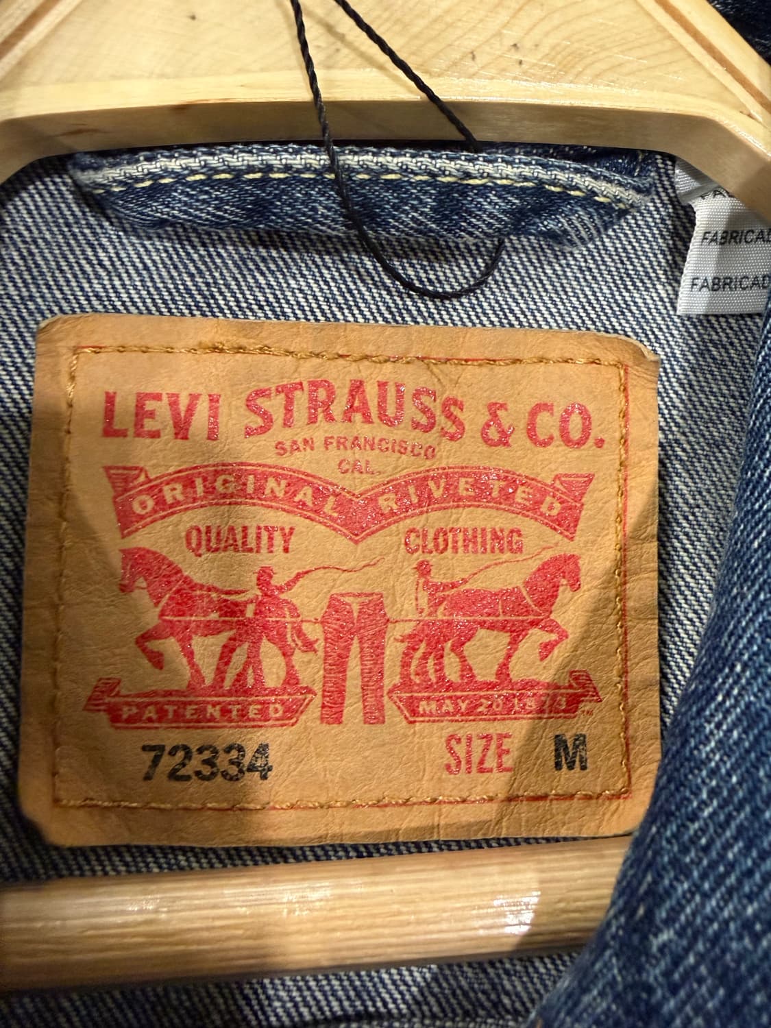 245. 리바이스 데님자켓 청자켓 상품이미지2