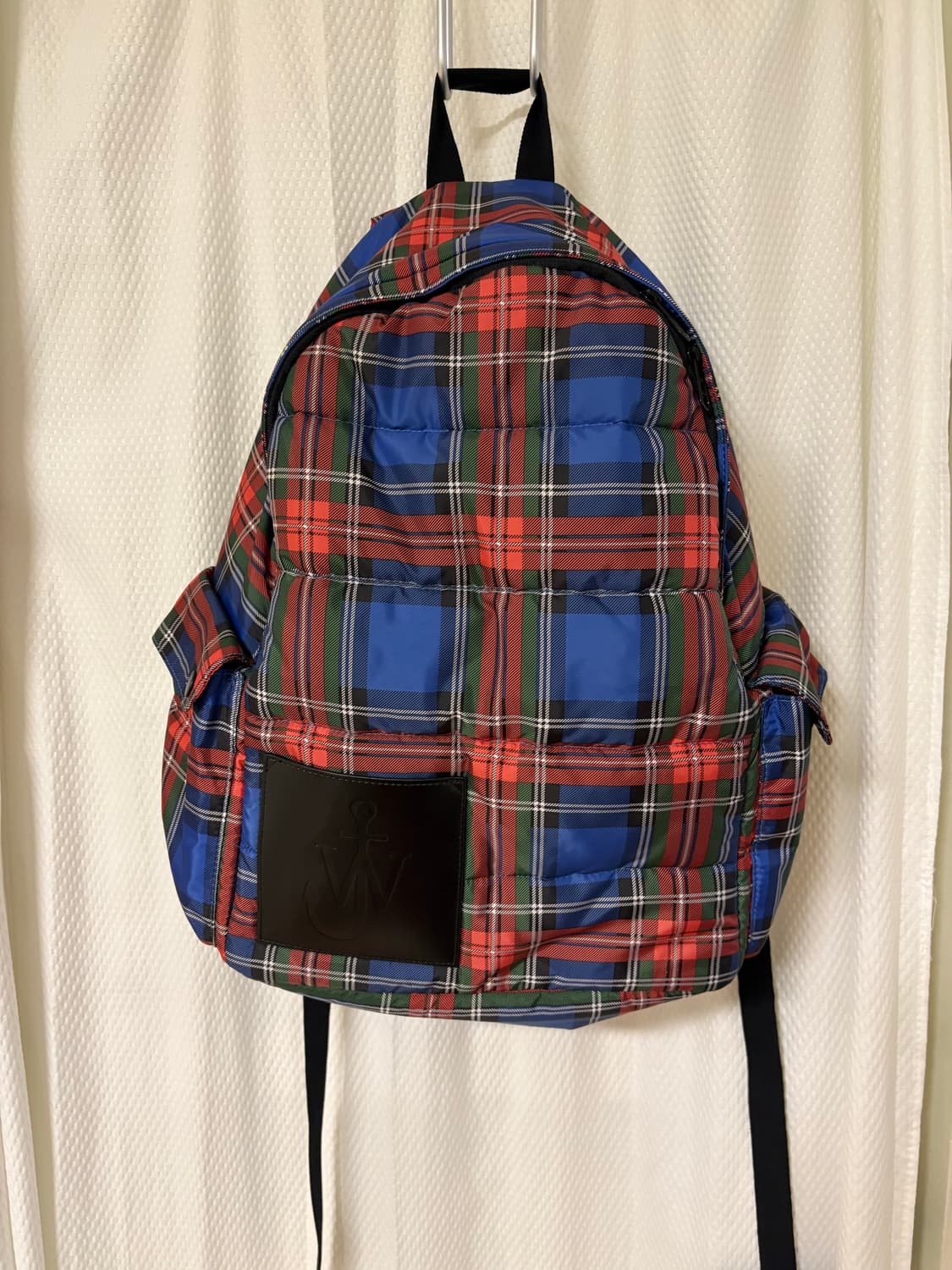 JW 앤더슨 체크패딩 백팩 (유니클로)  상품이미지1