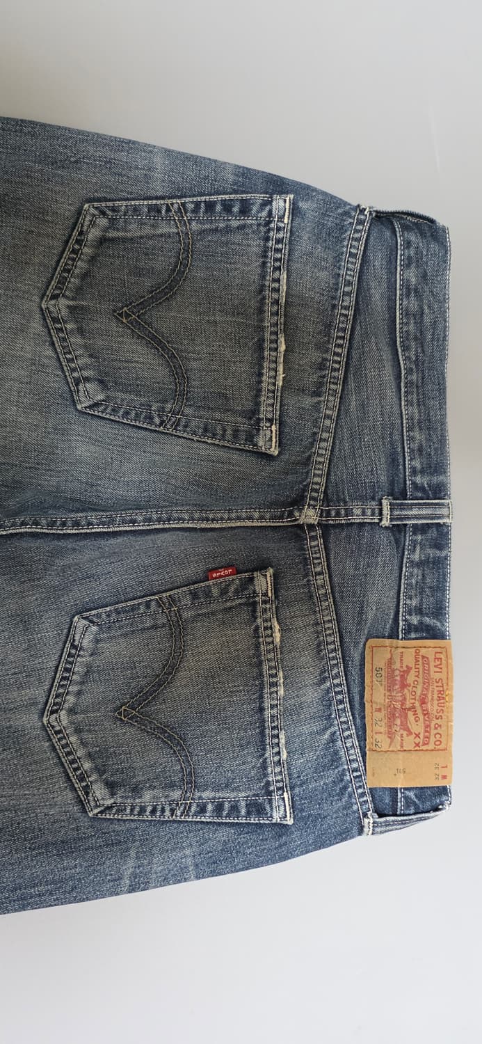 리바이스 501 언버튼 디스진_W32 LEVIS 08501 기무라타쿠야 상품이미지10