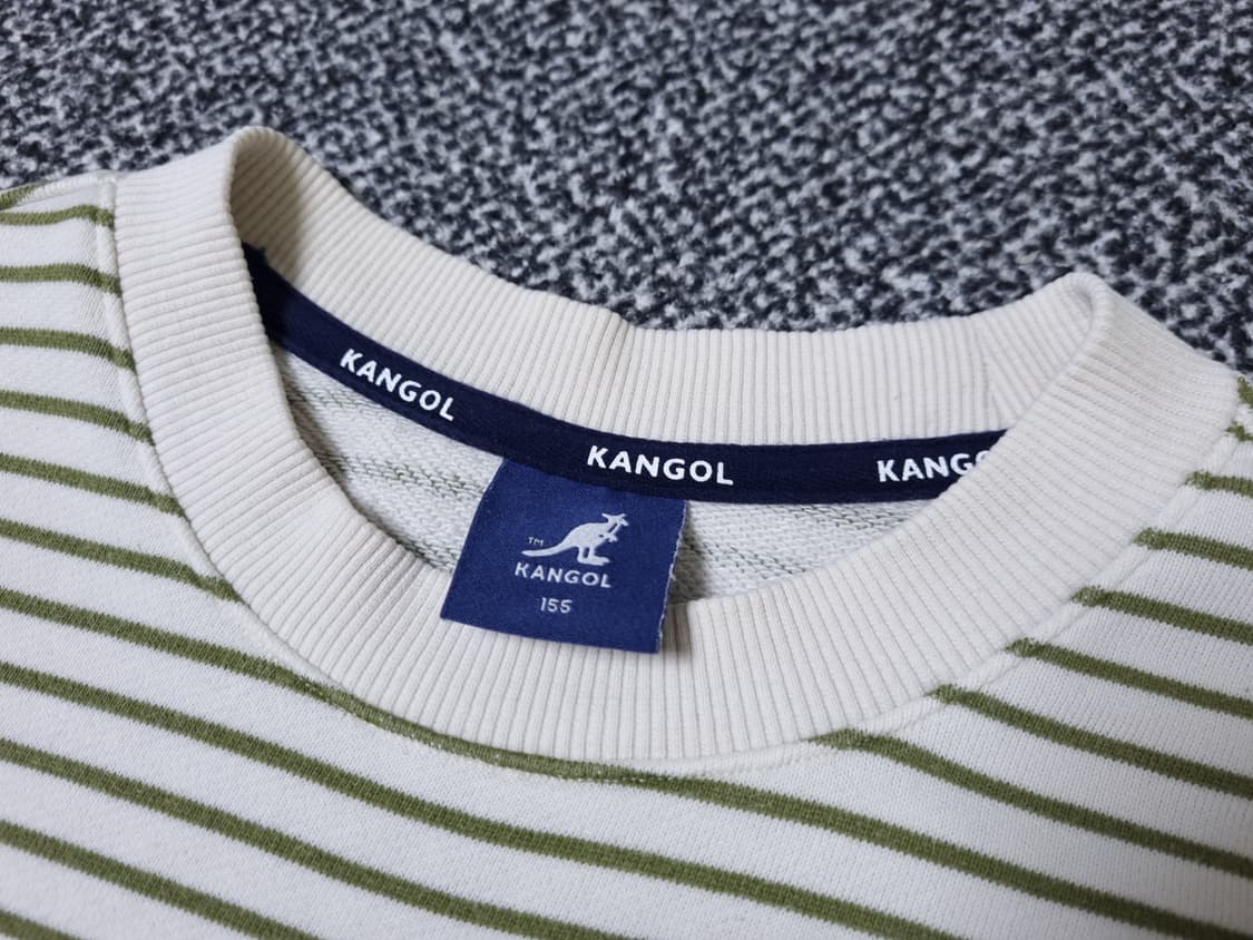 [무료배송][155]캉골 키즈 스트라이프 맨투맨 긴팔티 상품이미지6