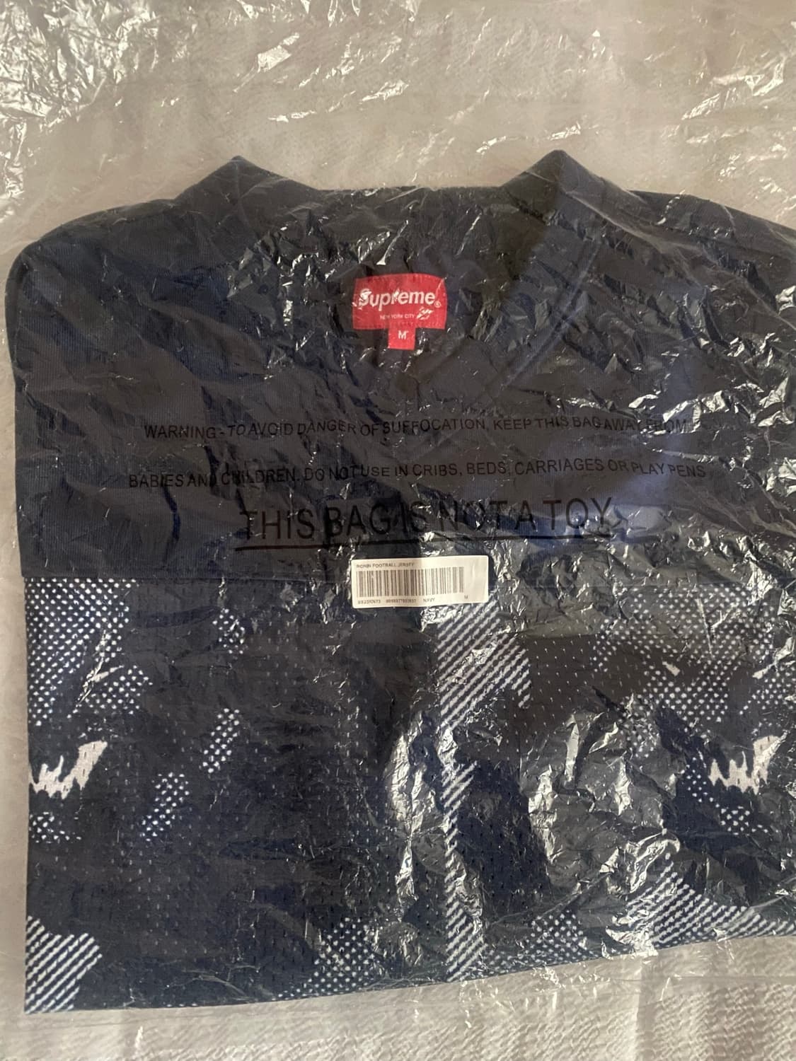 (M)슈프림 23SS Ronin Football Jersey ko 상품이미지3